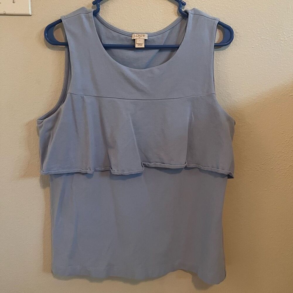 J. Crew Light Blue Tank Top